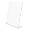 Deflecto Sign Holder, Slanted, Top Load, 8-1/2"x11", Clear DEF590101 - alternate 9